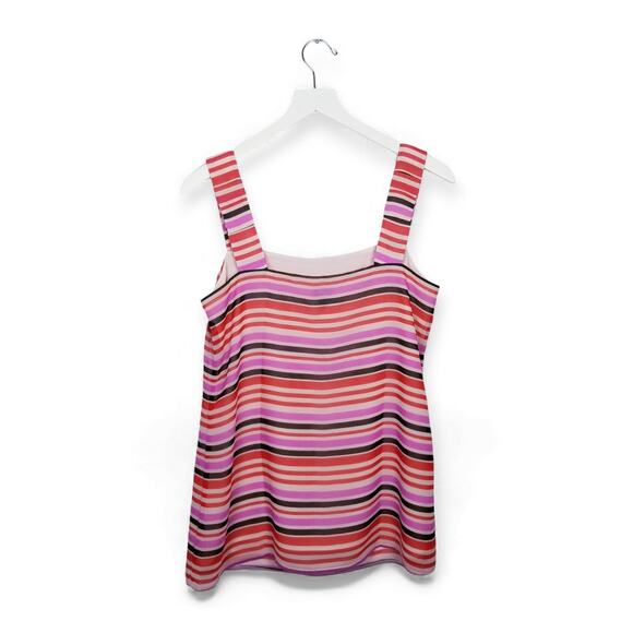 CAbi #3448 London Calling Banded Camisole Blouse - Size Small - Picture 5 of 8